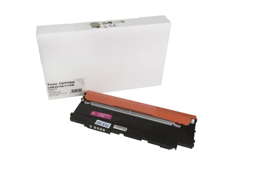 Kompatibilná tonerová náplň W2073A, 117A, 700 listov pre tlačiarne HP (Orink white box), purpurová