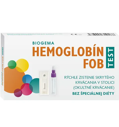 Biogema Test Hemoglobín FOB na krv v stolici 1ks