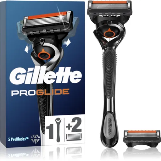 Gillette ProGlide holiaci strojček + náhradné hlavice 2 ks