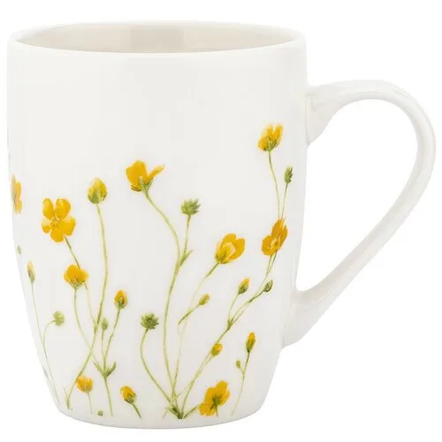 Altom Porcelánový hrnček Marigolds, 380 ml