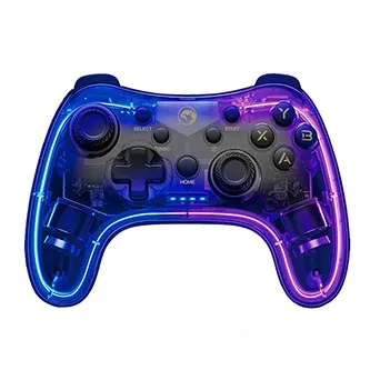 Gamepad Marvo GHOST 40 GT-88, bezdrátový, 17tl., všesměrový, průhledný