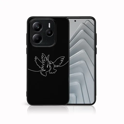 MY ART Ochranný kryt pre Xiaomi Redmi Note 14S WHITE DOVE (195)