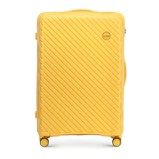 Veľký cestovný kufor s číselným zámkom – štýlový, priestranný a odolný 56-3T-203-50