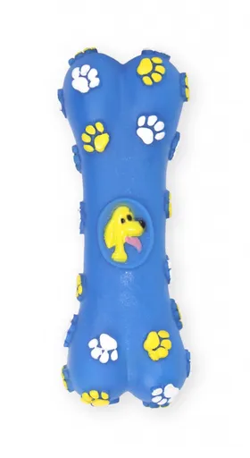 Petnova hračky pre zvieratá VIN BONE BLUE hračka pre psa 15 cm