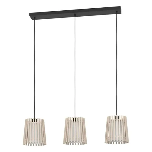 Závesné osvetlenie Eglo FATTORIA čierna 900903