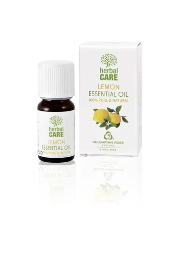 HERBAL CARE Esenciálny olej Citrón 10 ml - Bulgarian Rose Karlovo