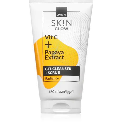 Avon Sk!n Glow gélový peeling 2 v 1 150 ml