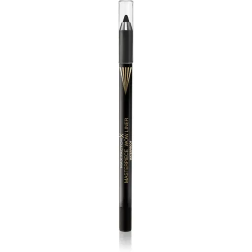 Max Factor Masterpiece Wow Liner Waterproof vodeodolná ceruzka na oči odtieň 300 Midnight Black 1.2 g