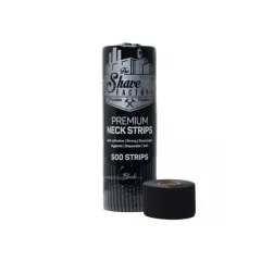 Shave Factory čierny krepový golier na krk 500 ks