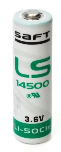 SAFT LS14500 (AA) 3,6 V/2600 mAh