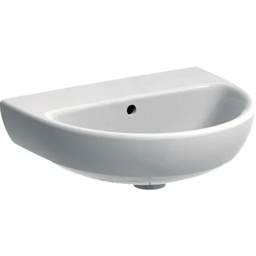 Geberit Selnova umývadielko 50x41 cm otvor pre batériu uprostred 500.294.01.7