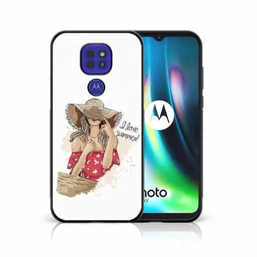 MY ART Silikónový obal Motorola Moto G9 Play / E7 Plus SUMMER (129)
