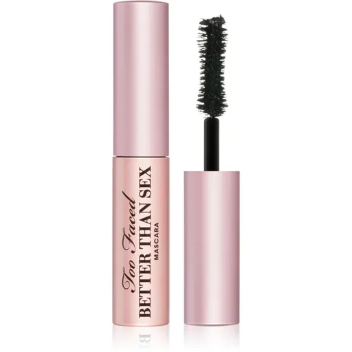 Too Faced Better Than Sex Mascara Travel Size riasenka pre maximálny objem odtieň Black 4.8 g