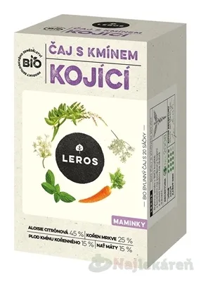 LEROS BIO ČAJ S RASCOU DOJČIACI 20x1,8 g