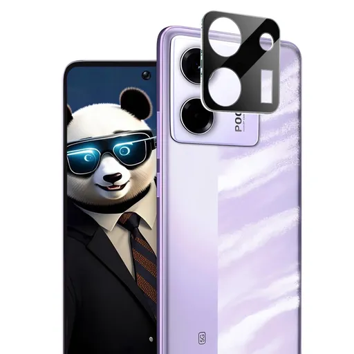 IMAK FULL COVER Sklo pre fotoaparát Xiaomi Poco M7 Pro 5G BLACK