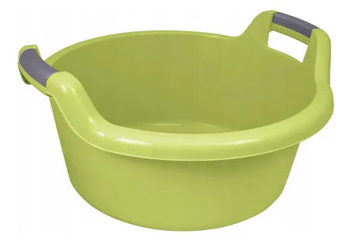 Vanička s ušami CURVER 27L okrúhla | zelená