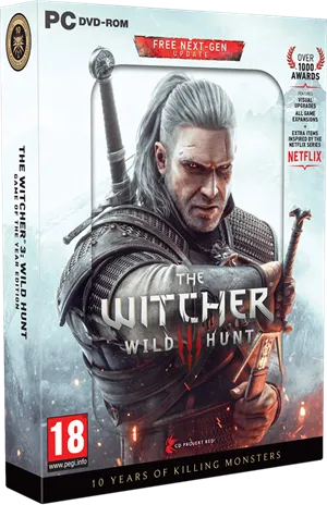 PC - The Witcher 3: The Wild Hunt - Game of the Year Edition + 10th Anniversary Steelbook