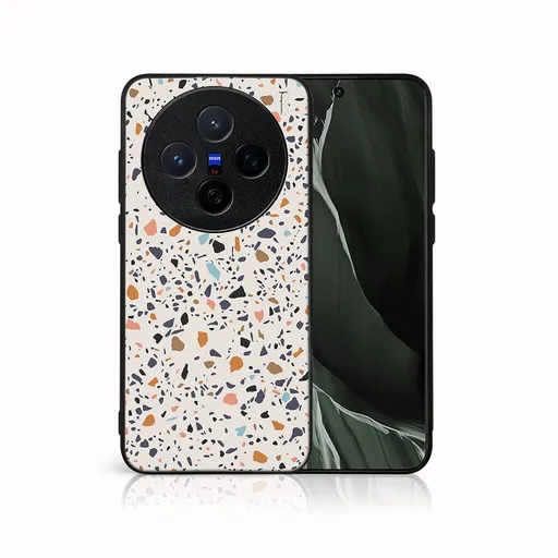 MY ART Ochranný kryt pre Vivo X200 5G BEIGE TERRAZZO (162)