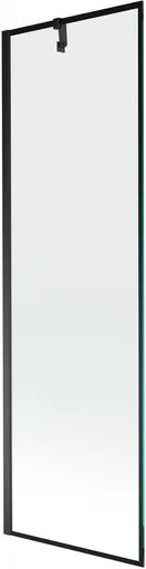 MEXEN/S - Next vaňová zástena FIX 60 x 150, čierna dekor, čierna 895-060-000-00-70-70