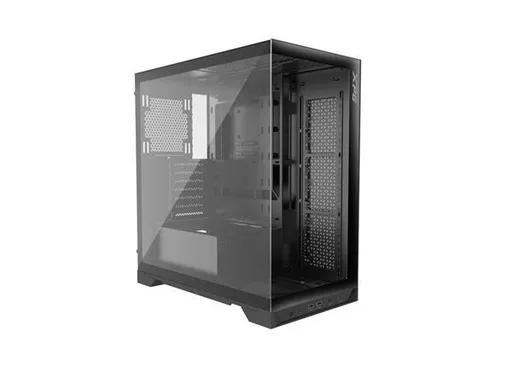 ADATA XPG case INVADER X Mid-Tower, bez zdroja, bez ventilátorov, Čierna