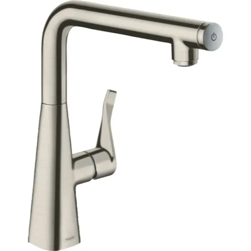 Hansgrohe Metris Select M71 drezová batéria s otočným raménkem vzhled nerezu 14847800