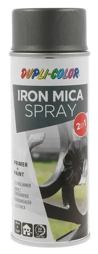 IRON MICA 2v1 - Antikorózna farba a vrchný náter v jednom antracitová, 0,4 L