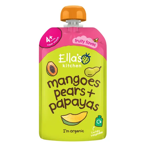ELLA'S KITCHEN Mango hruška a papája BIO 120 g