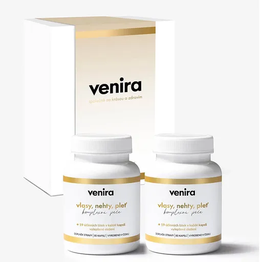 VENIRA Darčeková sada pre vlasy, nechty a pleť