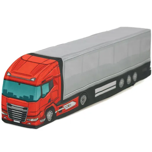 Plyšový Kamión (Farba kamiónu: Červená)