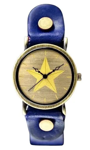 DÁMSKE HODINKY TAYMA - RETRO PUNK 27 - modré (zx583d)