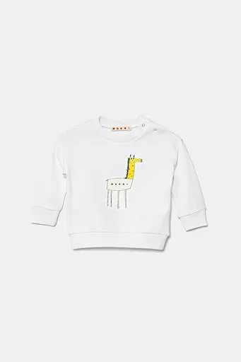Bavlnená mikina pre bábätká Marni MS304B SWEAT-SHIRT