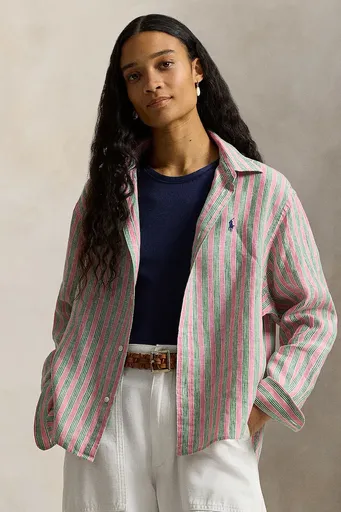 Ľanová košeľa Polo Ralph Lauren