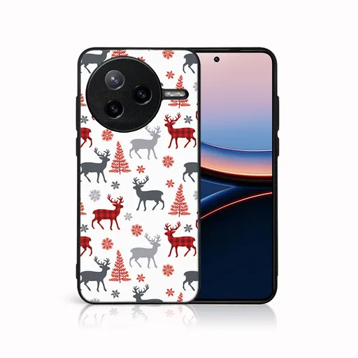 MY ART Kryt s vianočným dizajnom Xiaomi Poco F7 Ultra DEER (068)