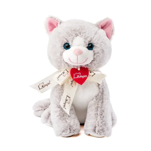 Lumpin Mačka Jacqueline svetlosivá, 25cm
