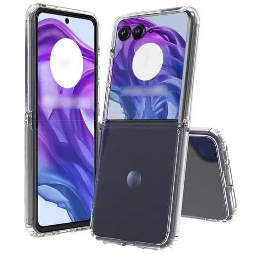 SHOCK Extra odolný kryt Motorola Razr 60 Ultra priehľadný