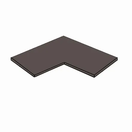 ArtExt Kuchynská skrinka spodná, D12/90 Amaro Prevedenie: Polica do D12/90 Lava