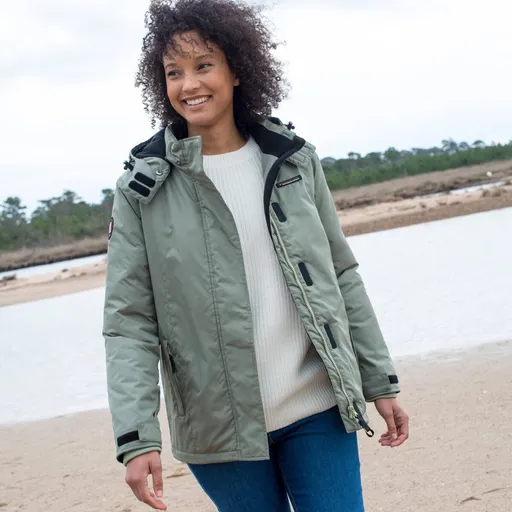 Nepremokavá bunda s fleecovou podšívkou