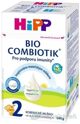 HiPP 2 BIO COMBIOTIK následná mliečna dojčenská výživa (od ukonč. 6. mesiaca) 500 g