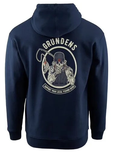Grundéns mikina displacement dwr hoodie sl guides dark navy - m