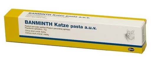 Banminth Perorálna pasta na odčervenie pre mačky 3g