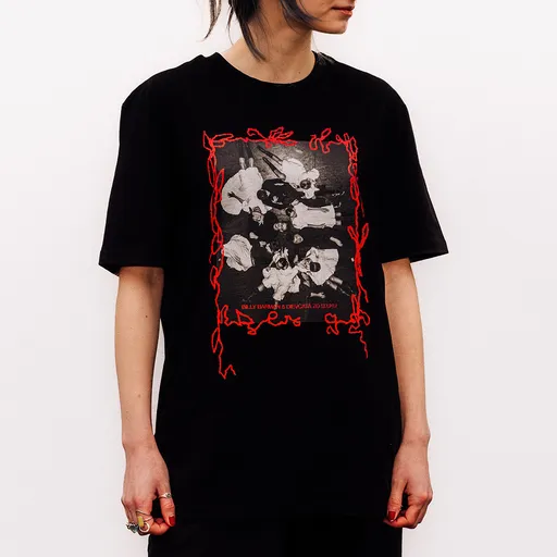 Billy Barman tričko BB x SĽUK - Poster Čierna S