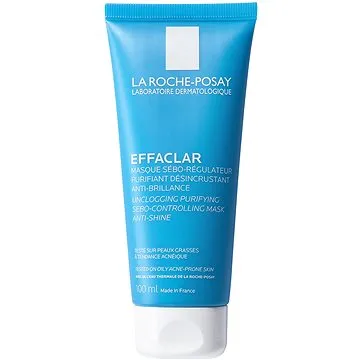 LA ROCHE-POSAY Effaclar Maska na kontrolu séba a uvoľnenie pórov 100 ml (3337875533317)