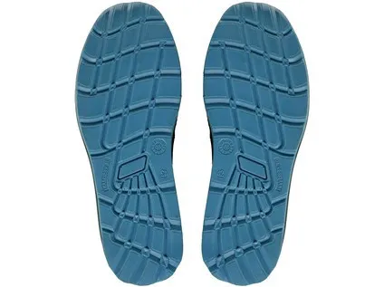 Obuv poltopánka CXS TEXLINE SILBA S1P ESD, čierno - modrá, vel.45