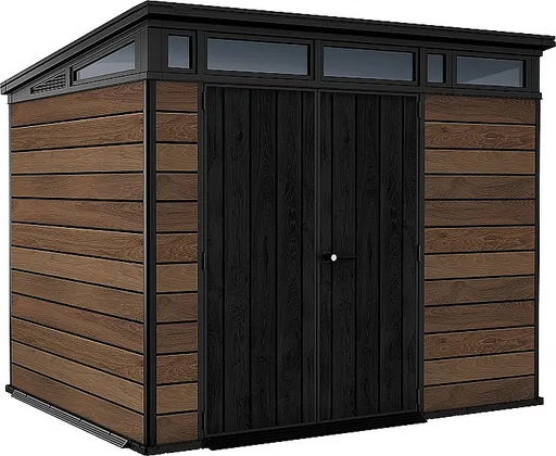 Záhradný domček plocha 279 x 216 cm (hnedá-antracit)