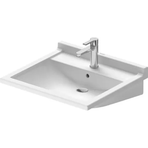 Duravit STARCK 3 umývadlo 60x54 cm otvor pre batériu uprostred 0309600000