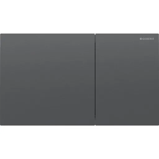 Geberit Sigma70 ovládacie tlačidlo oceľ čierna chróm matná 115.622.QD.1