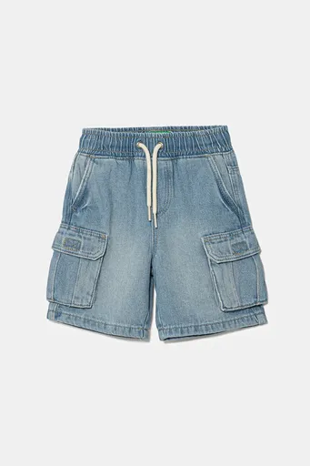 Detské rifľové krátke nohavice United Colors of Benetton