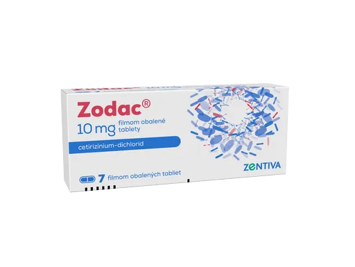 ZODAC na alergiu, 7 tbl