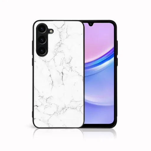 MY ART Ochranný kryt pre Samsung Galaxy A16 / A16 5G WHITE MARBLE (144)