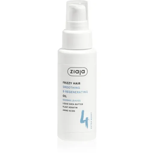 Ziaja Plant Essentials Baobab Leaves vyhladzujúci olej pre kučeravé vlasy 50 ml